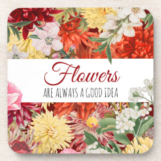 Posavasos Las flores son siempre una buena idea