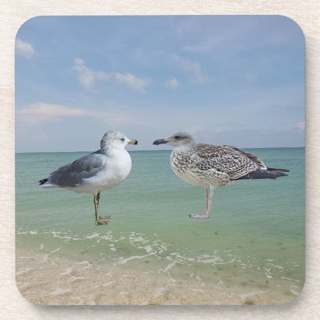 Posavasos Las gaviotas (Frente)