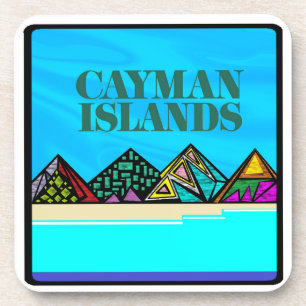 Posavasos Las islas aman a las Islas Caimán