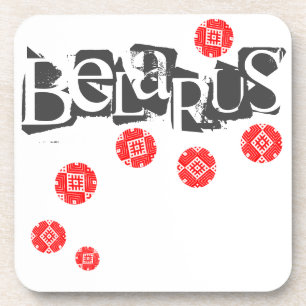 Posavasos Las letras divertidas Б Bielorrusia е л а р у с~ C