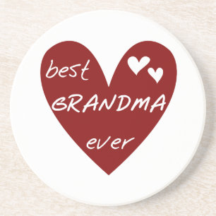 Posavasos Las mejores camisetas y regalos de la abuela del