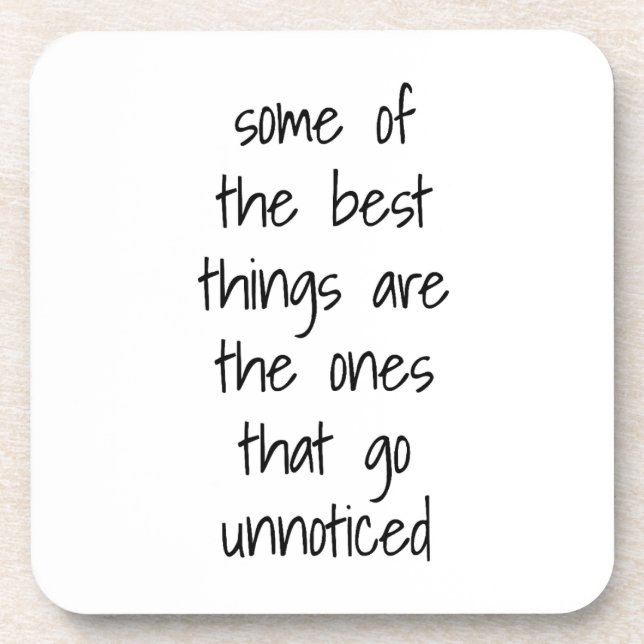 Posavasos Las mejores cosas de la montaña de plástico dura (Frente)