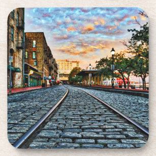 Posavasos Las montañas de River Street Savannah