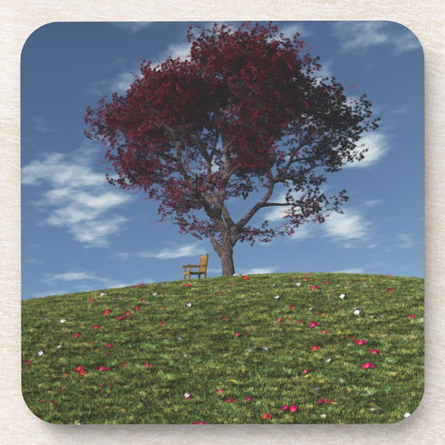 Posavasos Las Nubes Navegan Por La Montaña De Cork (Frente)