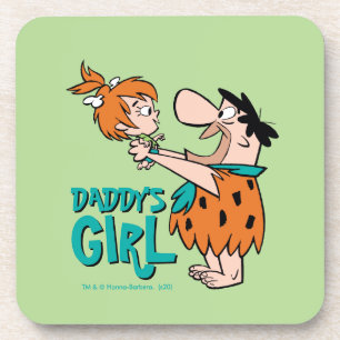 Posavasos Las piedras angulares  Fred & Pebbles - Chica de p