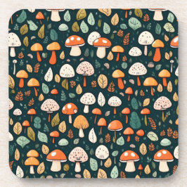 Posavasos Las setas cortas dejan el diseño del núcleo de la 