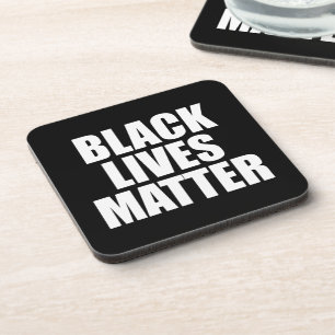 Posavasos Las vidas negras importan