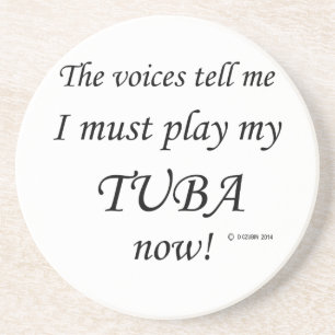 Posavasos Las voces de Tuba dicen que hay que jugar
