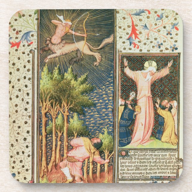 Posavasos Lat 9471 f.16r noviembre, del Grandes Heures d (Frente)