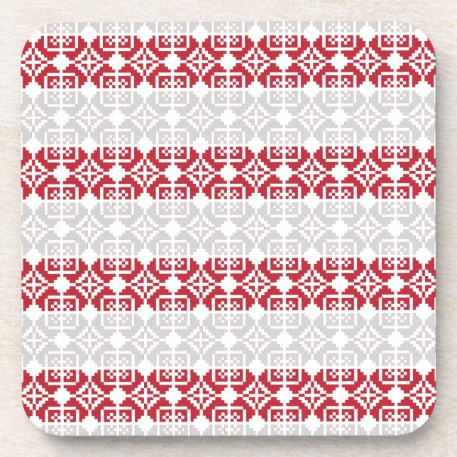 Posavasos Latvian Morning SUN geometric pattern II (Frente)