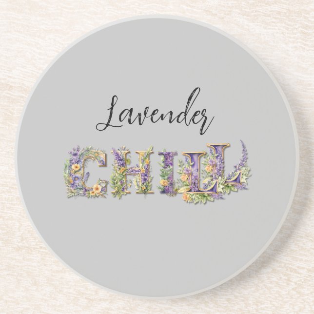 Posavasos Lavender Chill (Frente)