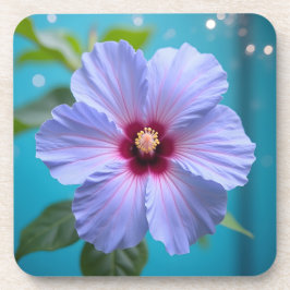 Posavasos Lavender Hibiscus Flower