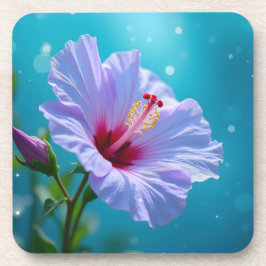 Posavasos Lavender Hibiscus Flower