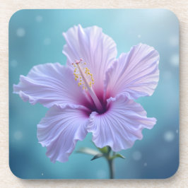 Posavasos Lavender Hibiscus Flower