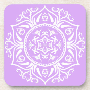 Posavasos Lavender Mandala