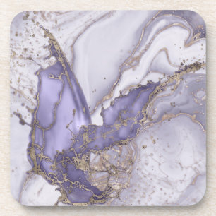 Posavasos Lavender Marble Splash