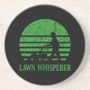 Posavasos Lawn Mower Lawn Whisperer Gardener Gift