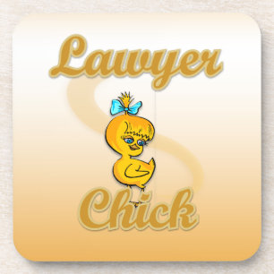Posavasos Lawyer Chick