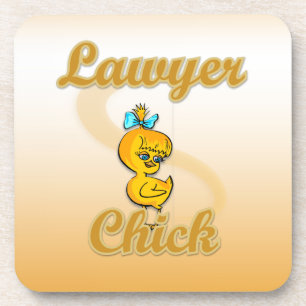Posavasos Lawyer Chick