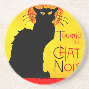 Posavasos Le Chat Noir Vintage