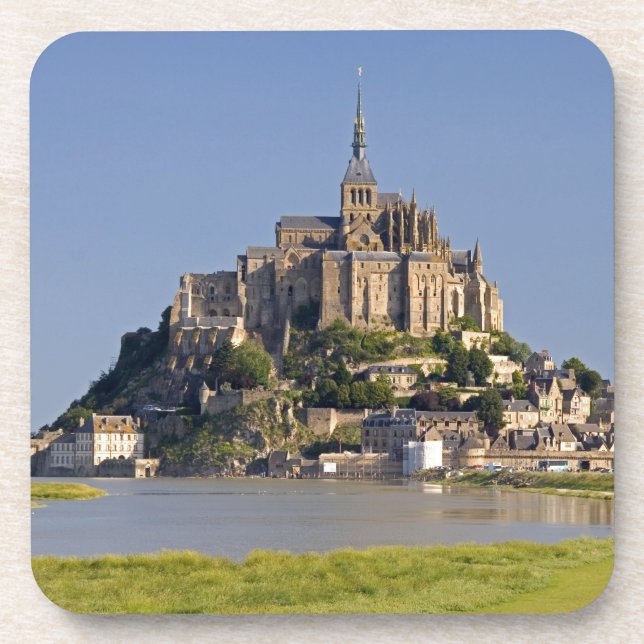 Posavasos Le Mont Saint Michel en la región de (Frente)