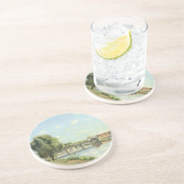 Posavasos Le Pont Du Chemin De Fer Camille Pissarro