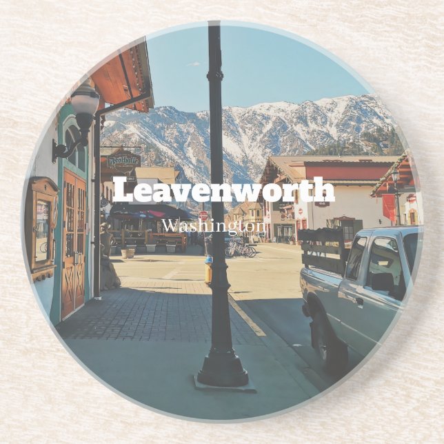 Posavasos Leavenworth - Washington  (Frente)