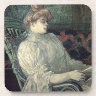 Posavasos Lectura de la mujer