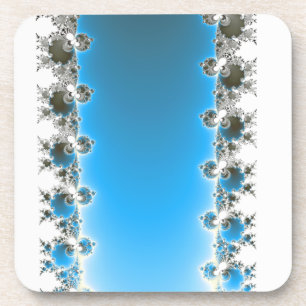 Posavasos Leenece - Blue Fractal