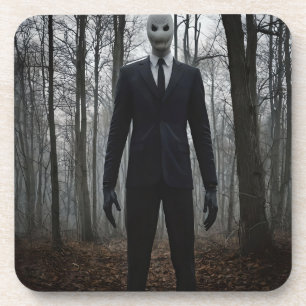 POSAVASOS LEGEND MYTH, HOMBRE DE DESLIZADOR, EN MADERA