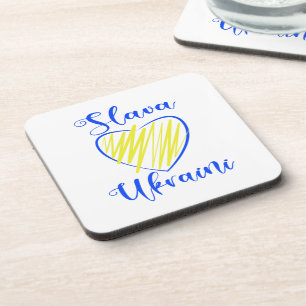 Posavasos Lema Eslava Gloria ucraniana al corazón de Ucrania