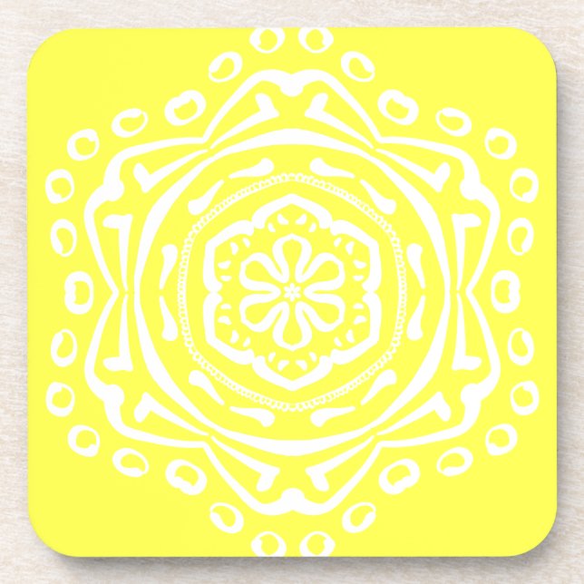 Posavasos Lemon Mandala (Frente)