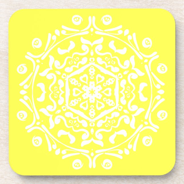 Posavasos Lemon Mandala (Frente)