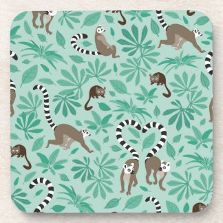 Posavasos Lemur love mint leaves