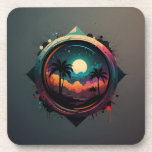 Posavasos lente exótica<br><div class="desc">La vista del mundo a través de una lente exótica.</div>