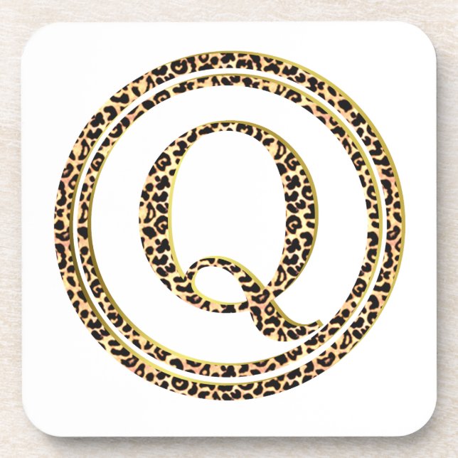 Posavasos Leopard Q (Frente)