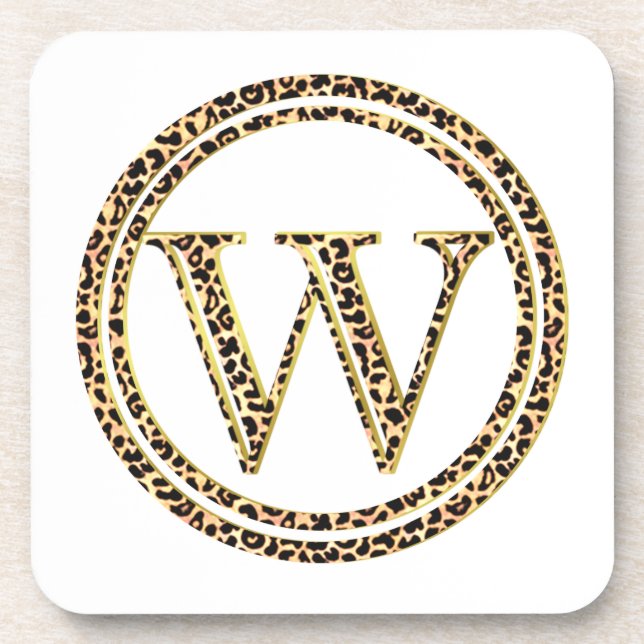 Posavasos Leopard W (Frente)