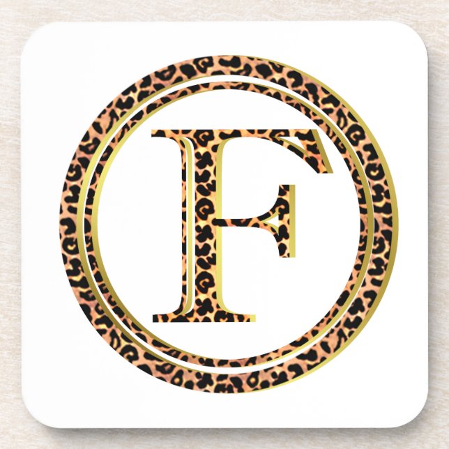 Posavasos leopardo F (Frente)