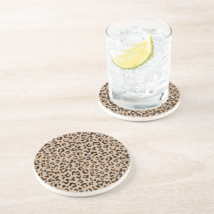 Posavasos Leopardo Print, Leopard Spots, Brown Leopard