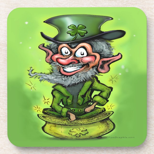 Posavasos Leprechaun (Frente)