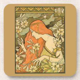 Posavasos L'Ermitage Francesa en el campo de las flores