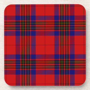Posavasos Leslie tartan azul púrpura