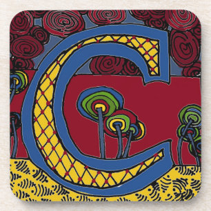 Posavasos Letra C Coaster