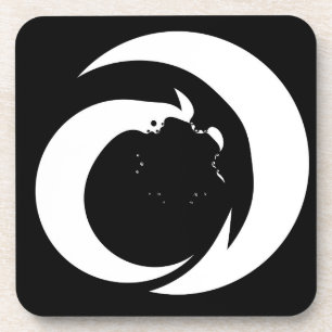 Posavasos Letra estilizada "A" Monograma Art