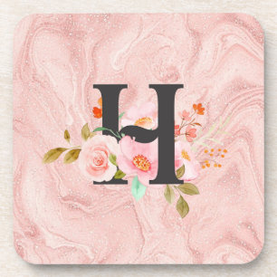Posavasos Letra H