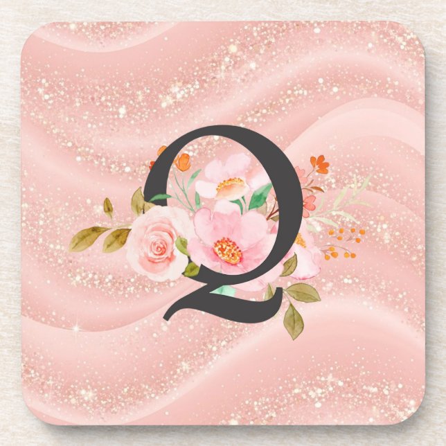 Posavasos Letra Q (Frente)