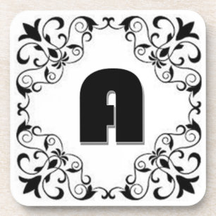 Posavasos Letras de amor "A"