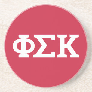 Posavasos Letras de Phi Sigma Kappa