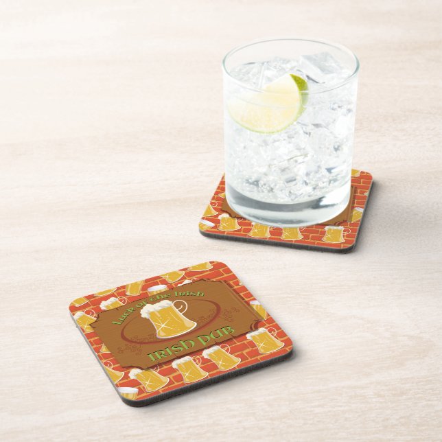 Posavasos Letrero de Pub Irlandés (Lado Derecho)