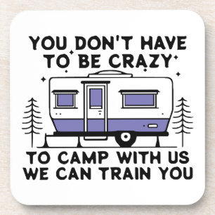 Posavasos Leyenda de camping desde siempre